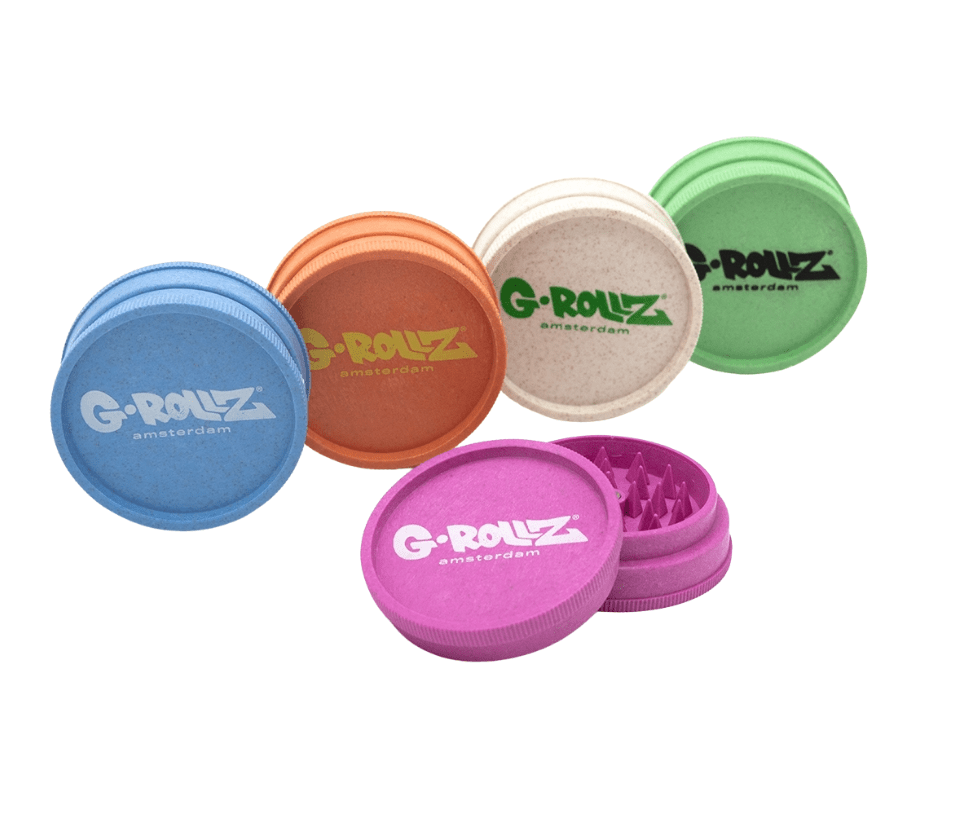 Grinders - 2.4" 2-Piece Hemp Disposable by G-Rollz