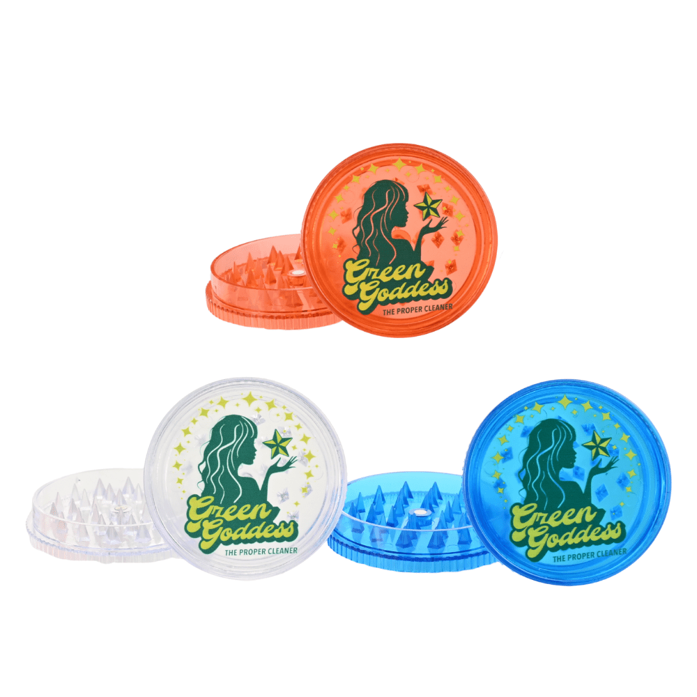 Grinders - 2" 3-Piece Acrylic Disposable by Green Godess