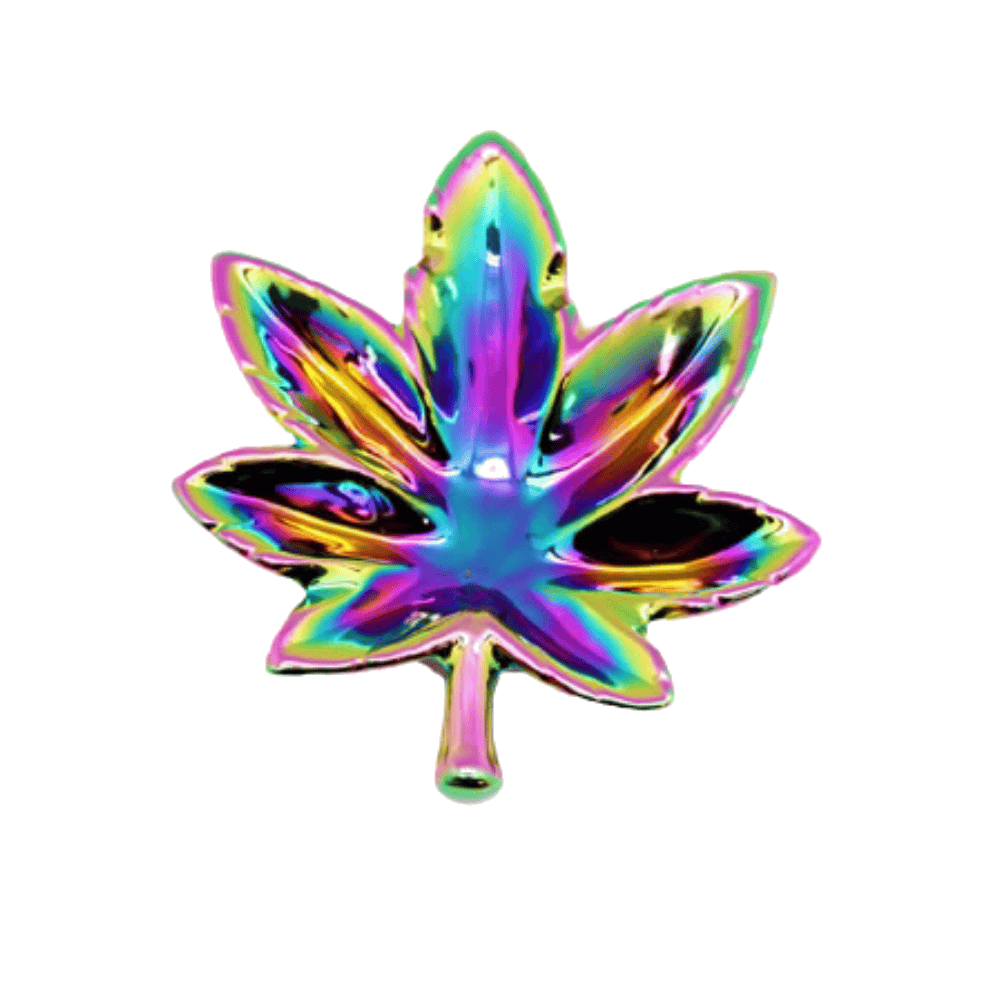 Ashtrays - Porcelain Leaf Ashtray