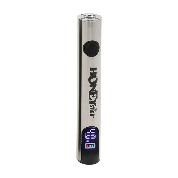 Vapes - Digital Honeystick Vape Battery USB-C (Silver)