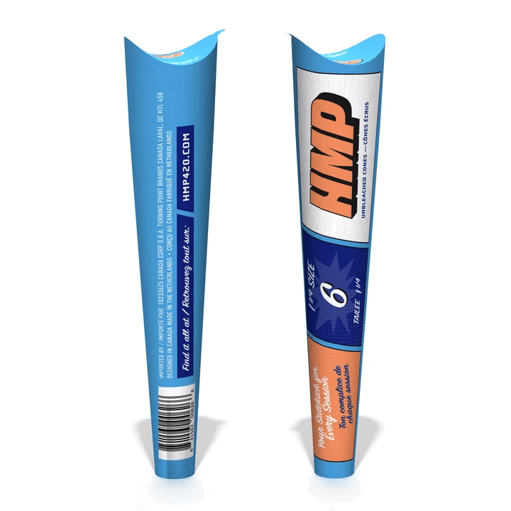 Papers - HMP Unbleached Cones - 1.25 (6-pack)