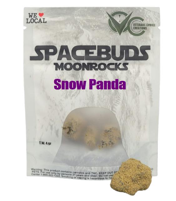 SNOW PANDA MOONROCKS - 4G INFUSED FLOWER