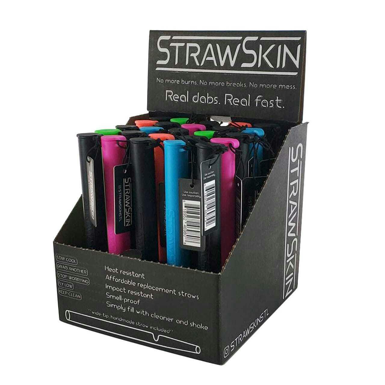 StrawSkin Dab Straw & Silicone Container - 6.25"