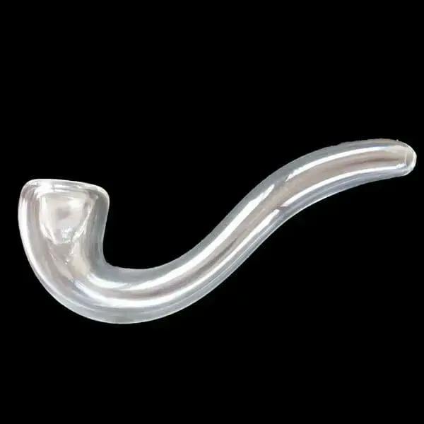 CLEAR SHERLOCK GLASS PIPE
