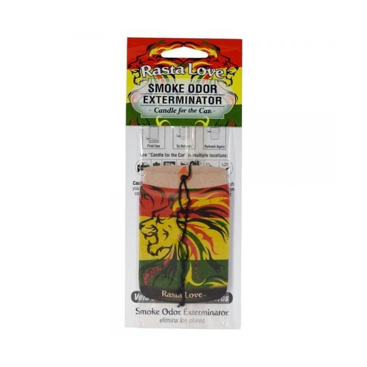 Smoke Odor Car Air Freshener - Rasta Love