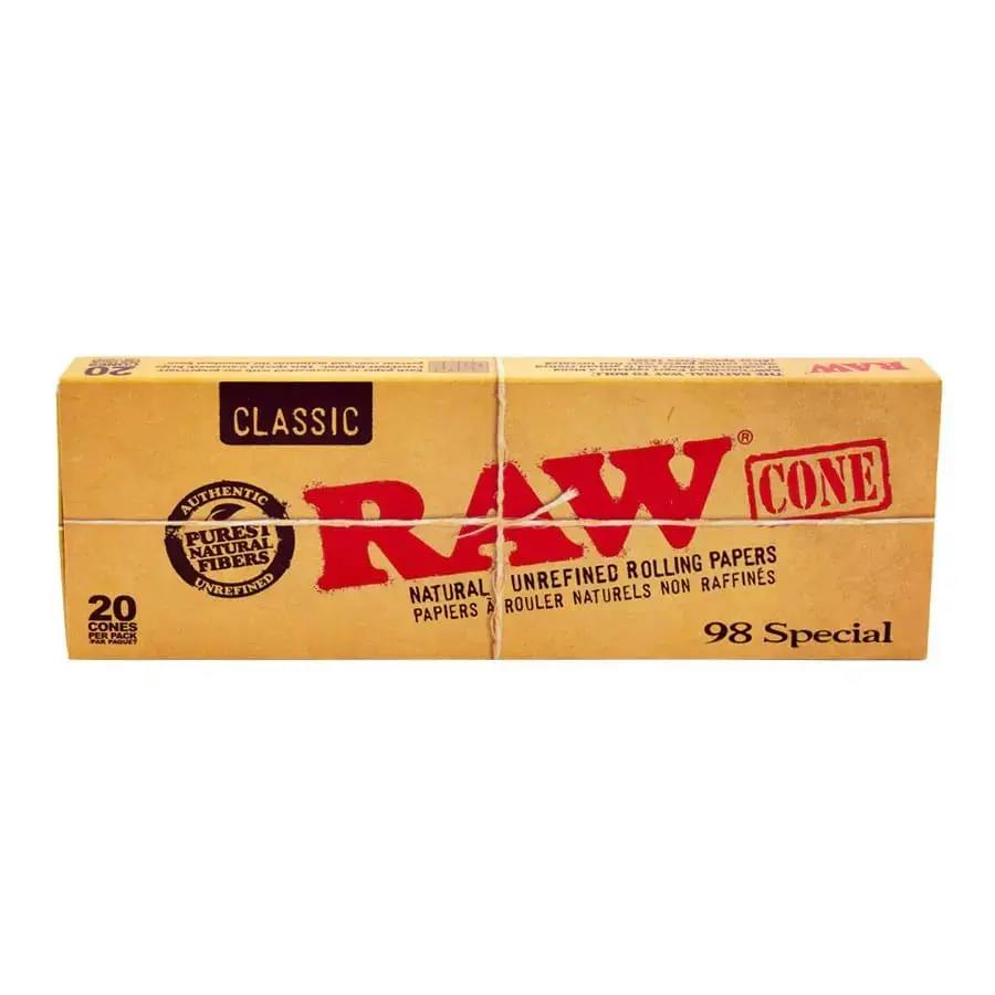 RAW - 98 Special Cones - 20pk