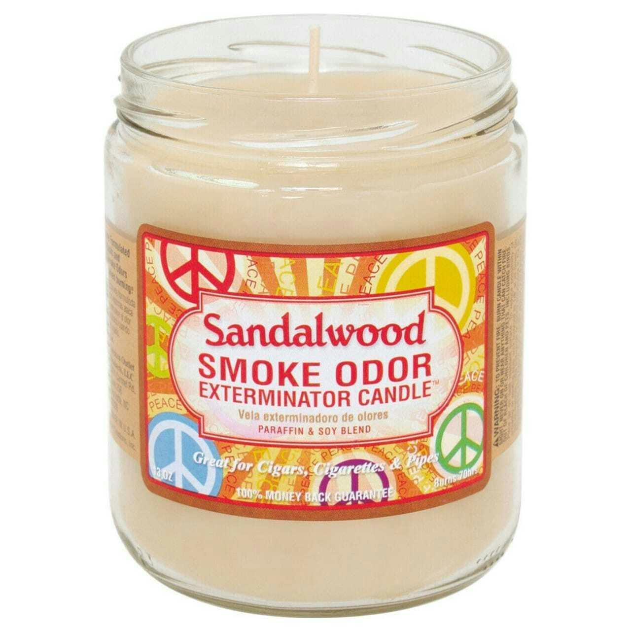 Smoke Odor 13oz Candle - Sandal Wood