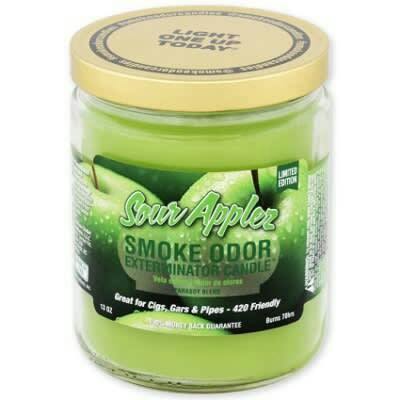 Smoke Odor 13oz Candle - Sour Apple