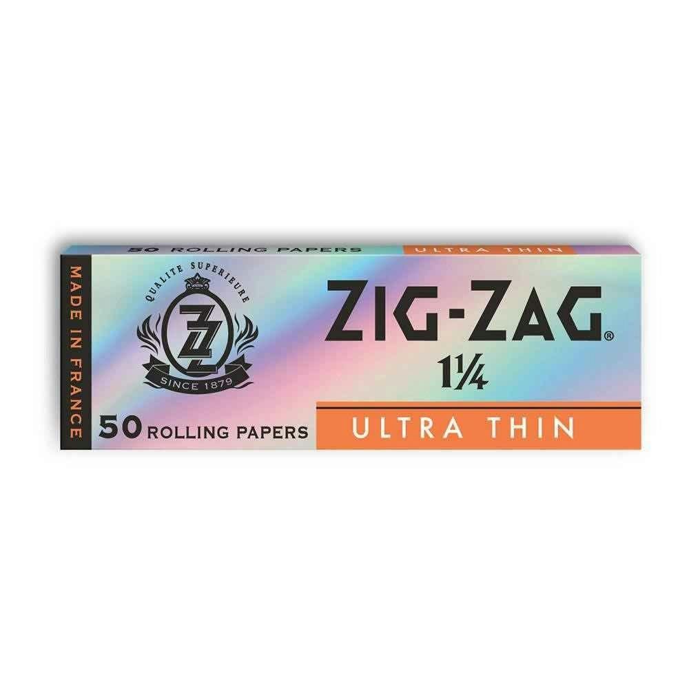 Zig-Zag - Silver Ultra Thin 11/4 - 50ct
