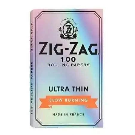 Zig-Zag - Silver Ultra Thin - 100ct