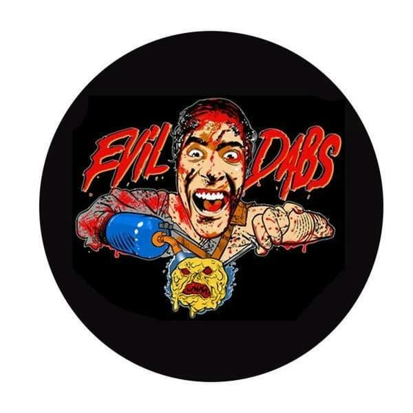 DABPADZ 5 ' ROUND FABRIC TOP 14 ' THICK EVIL DABS