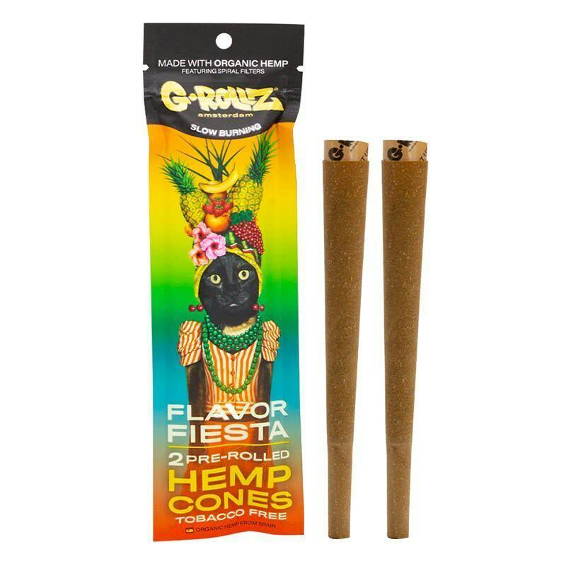G-Rollz - Multifruit Flavored Flavored Terpene-infused Pre-rolled - 2ctHemp Cones