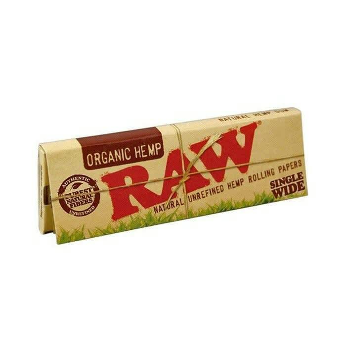 Raw - Organic Single Wide - 100ct