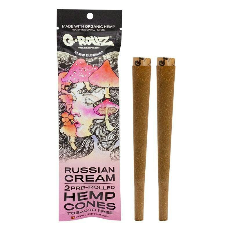 G-Rollz - Russian Cream Terpene-infused Pre-rolled Hemp Cones - 2ct