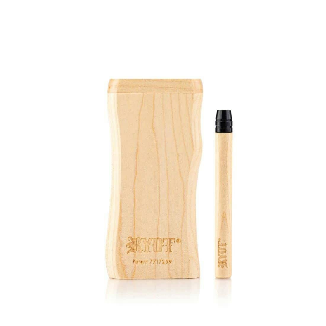 LARGE RYOT MAPLE WOOD DUGOUT WITH MATCHING BAT