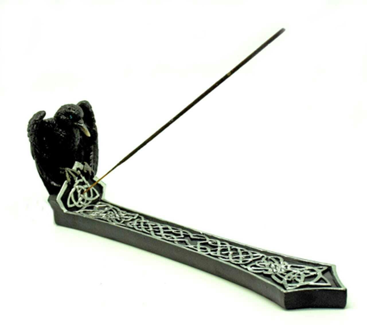 Raven Boat Incense Burner