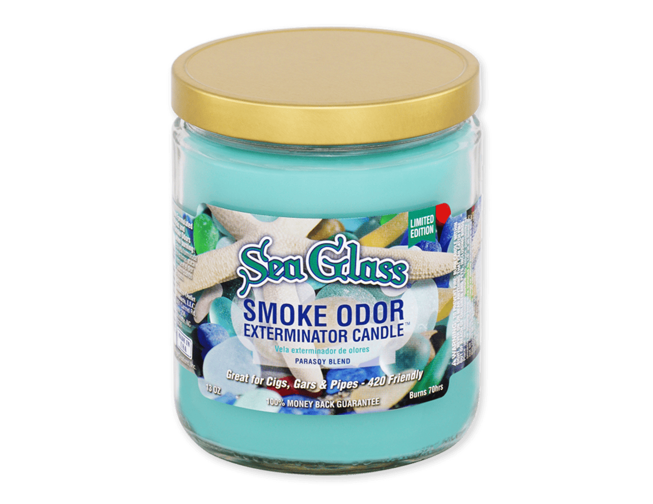 Smoke Odor 13oz Candle - Sea Glass