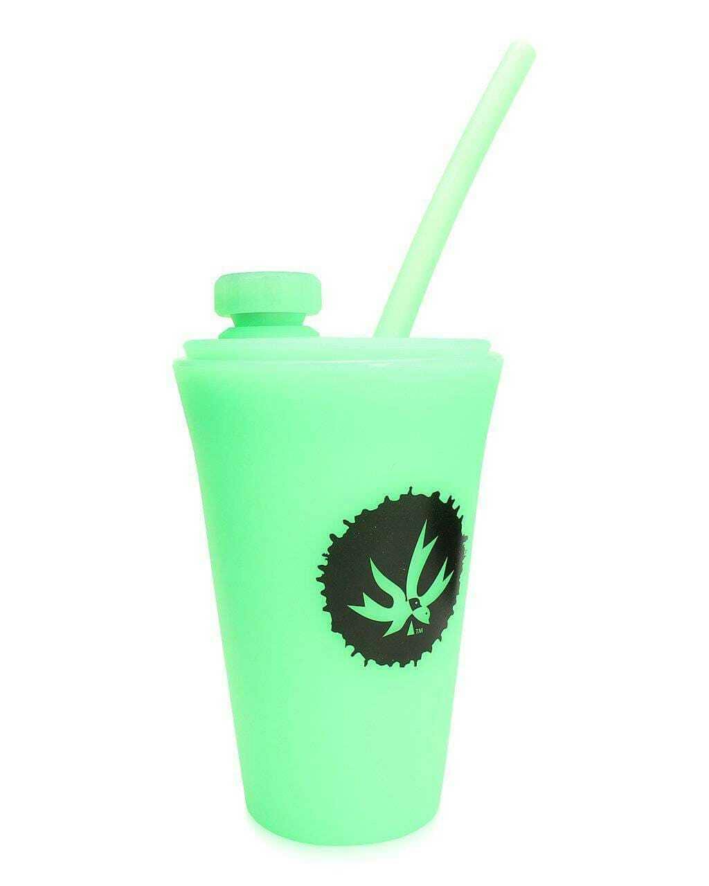 Kommuter Silicone Cup w/ with Silipint by Piece Maker - Green Glow