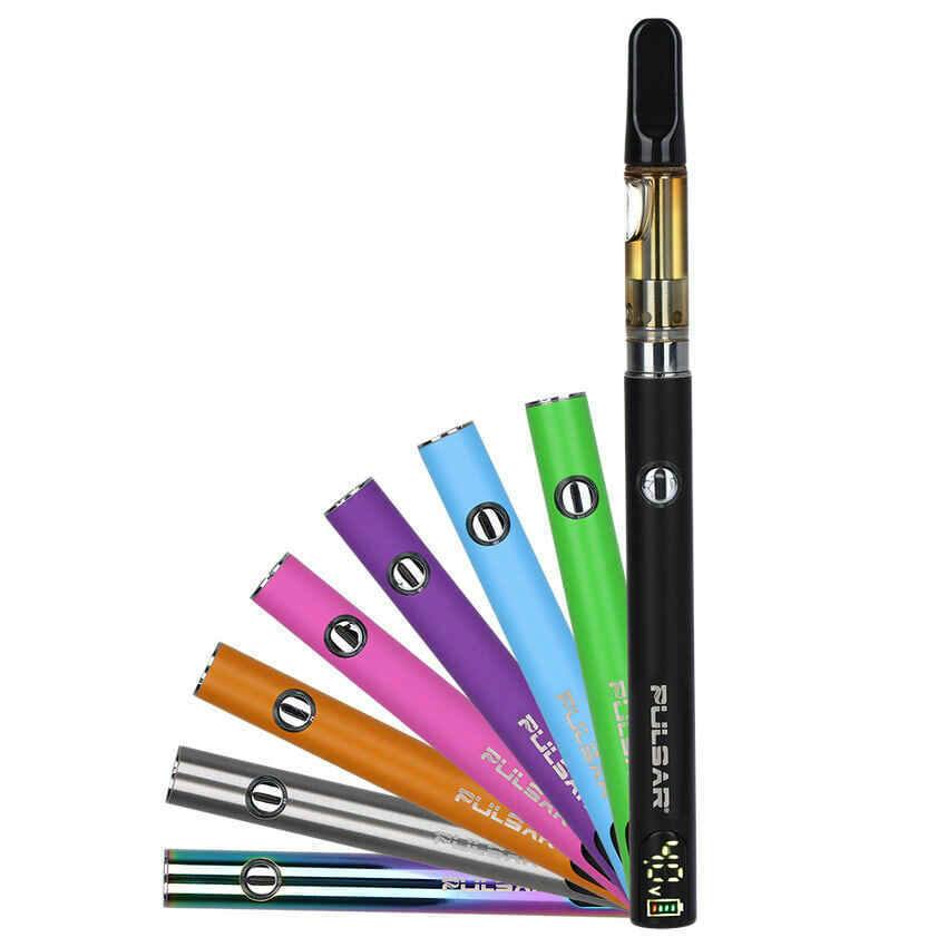 Pulsar Digital Display Slim VV Click Button 510 Battery w/ Preheat - 400mAh