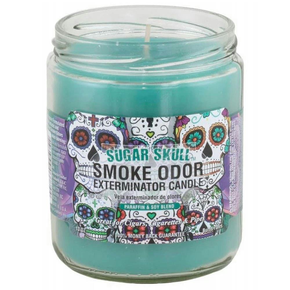 Smoke Odor 13oz Candle - Sugar Skull