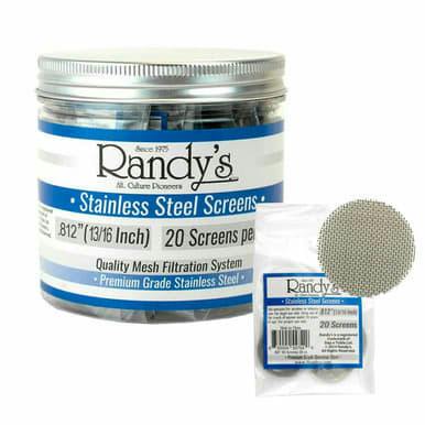 Randy's - Stainless Steel Screen - .812"