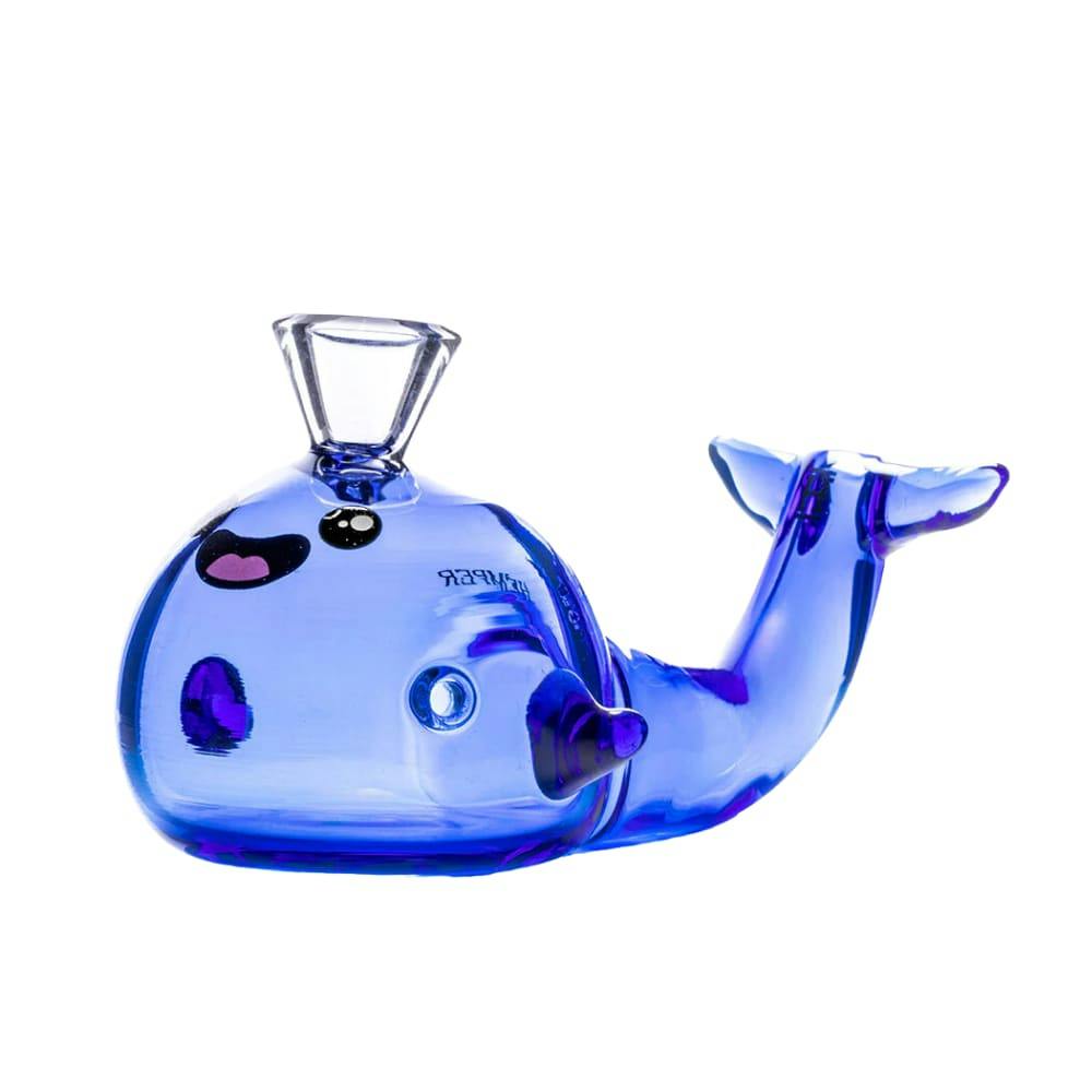 Hemper - Blue Whale Hand Pipe - 4"