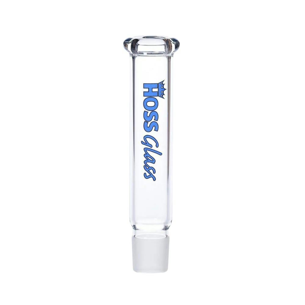 9" 7mm Hoss Glass Top Tube - Light Blue