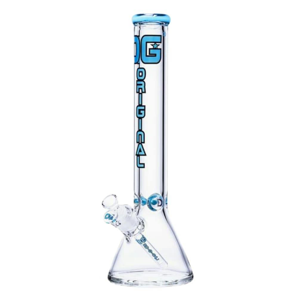 OG Original - Color Logo Beaker - Light Blue 16" 9mm