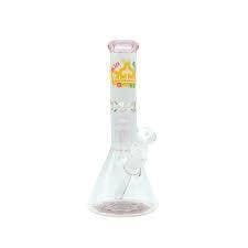 Kin Sa Sha Colored Diamond Beaker Bong - 10" 5mm