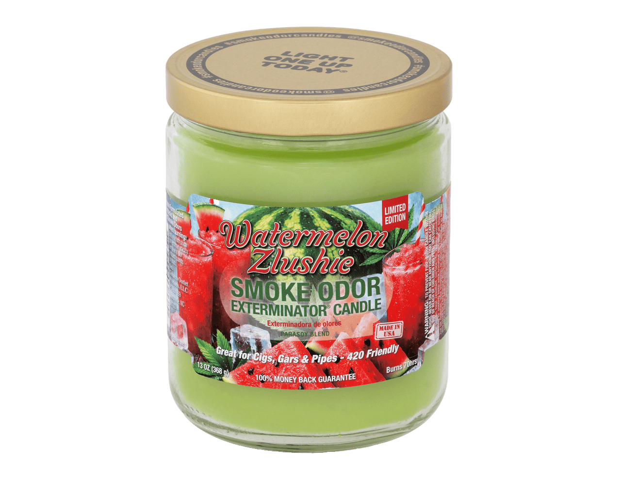 Smoke Odor 13oz. Candle - Watermelon Zlushie