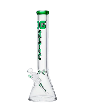OG Original - Color Logo Beaker - Green 16" 9mm