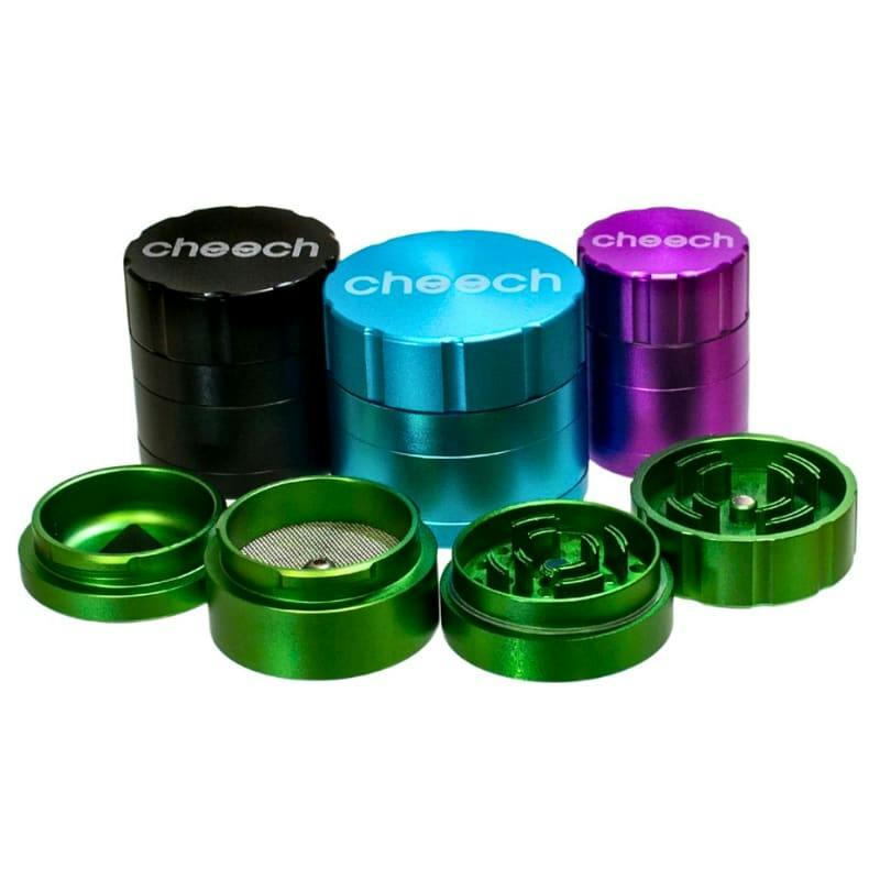 Cheech 42mm 4-Piece Grinder - Light Blue