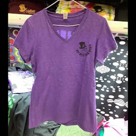 T-Shirt Purple- V neck (BWFW)