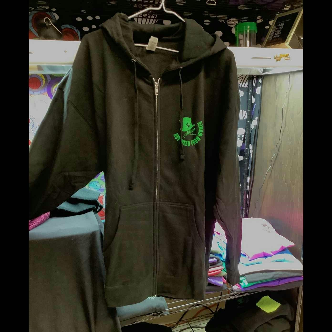 Full-Zip Hooded Sweatshirt Black (BWFW)