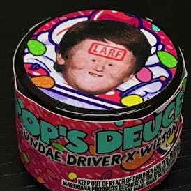 Ginger Larf - Pop's Deuce 1g Live Rosin Badder