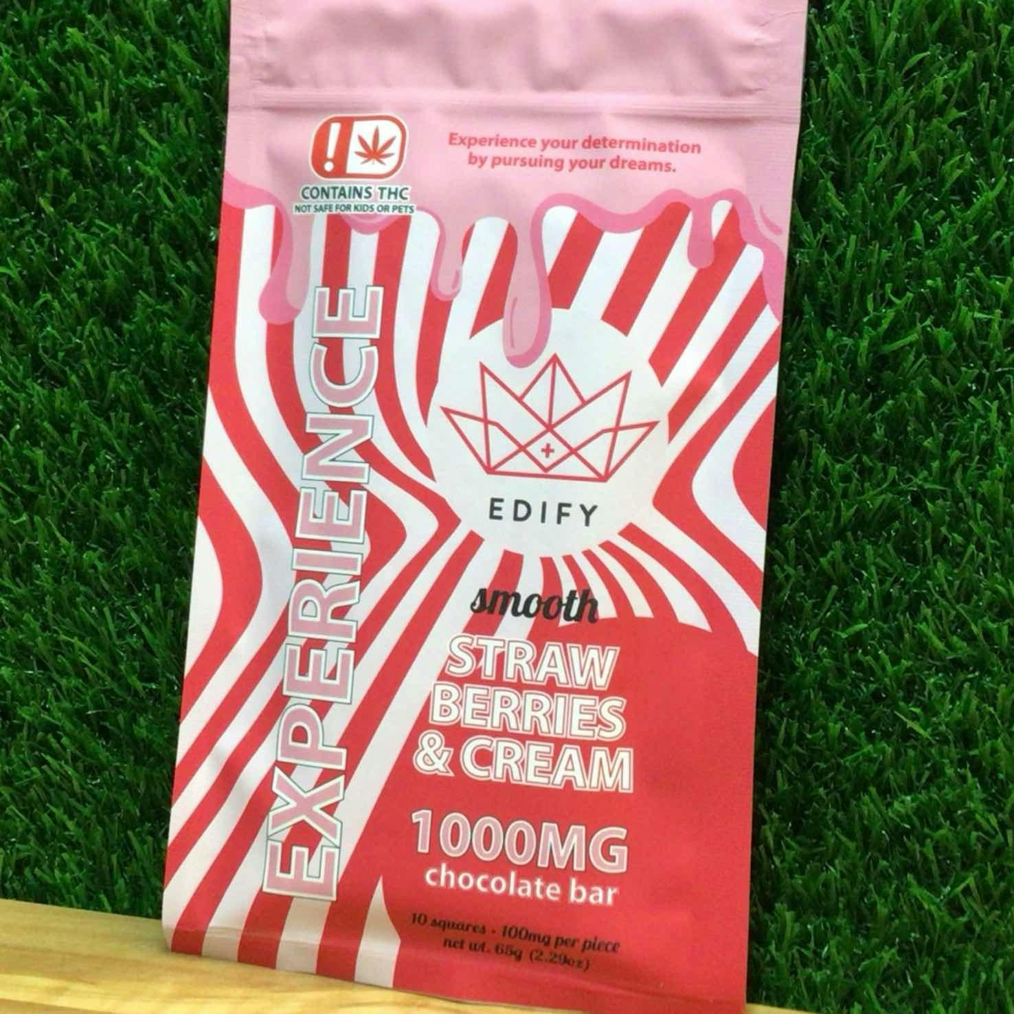 Edify - 1000mg Strawberries & Cream Bar