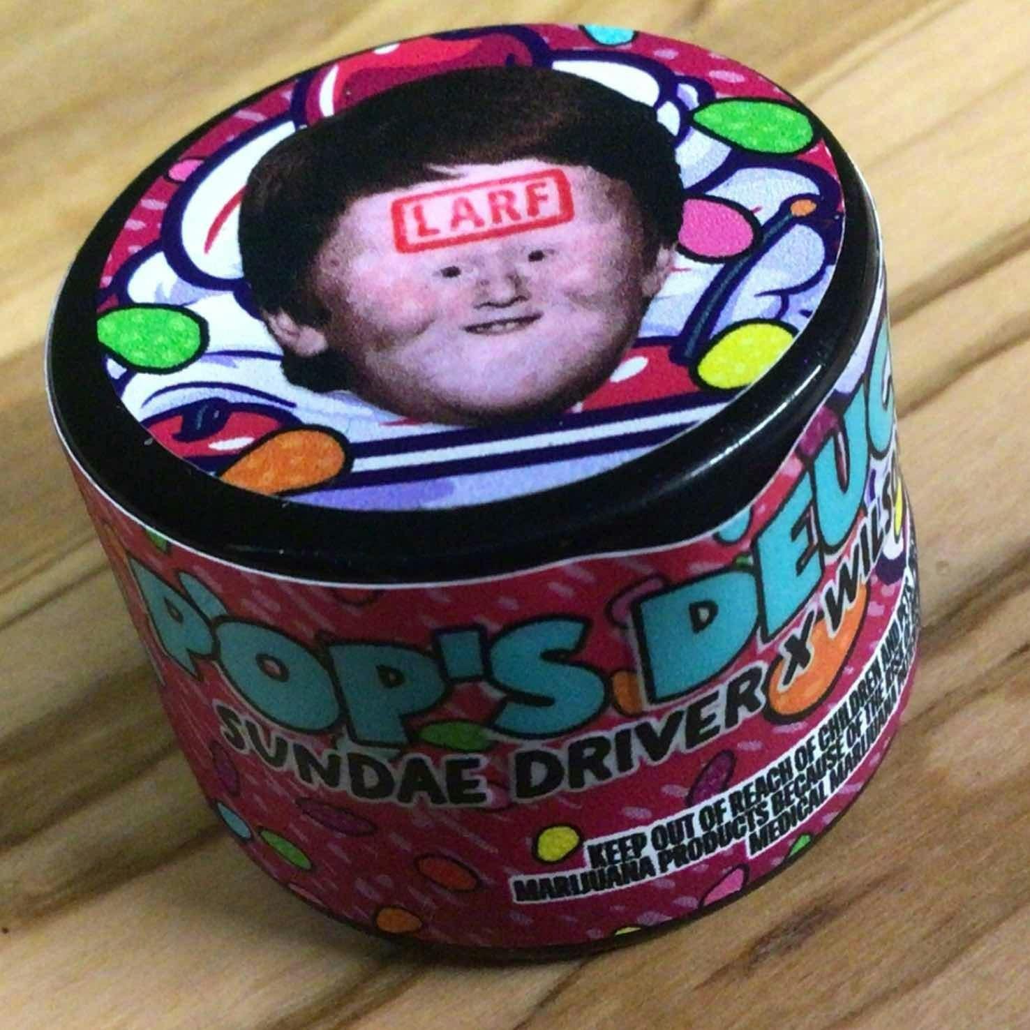 Ginger Larf - Pops Deuce 1G Live Rosin Badder