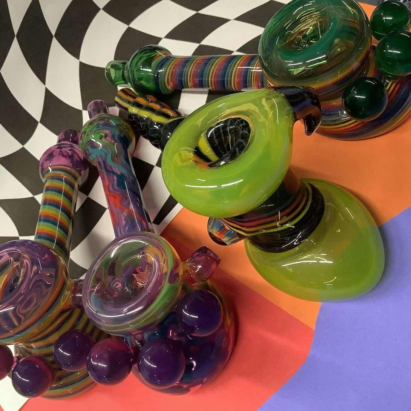 Assorted Hand Made Pipes