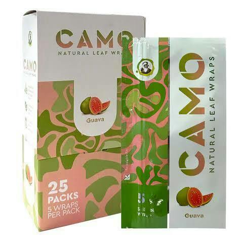CAMO - Guava Natural Leaf Wraps 5pk