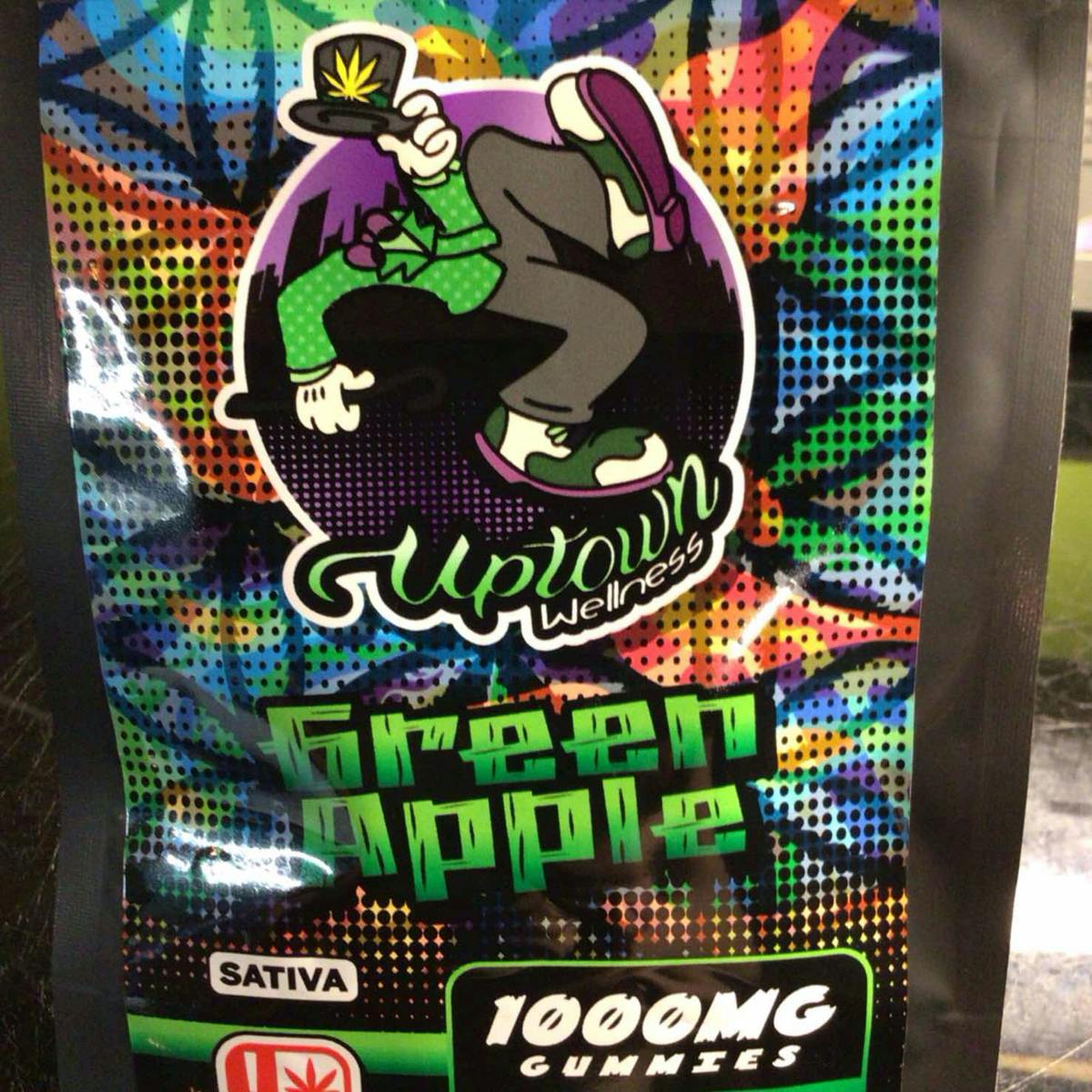 Uptown Wellness - 1000MG Green Apple Gummies