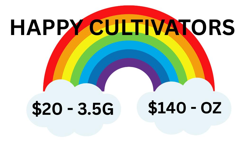 Happy Cultivators - Garlic Grove - 3.5G