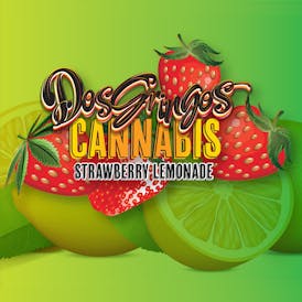 Dos Gringos Lemonade - Strawberry 100mg THC
