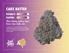 Seed Junky - Cake Batter 3.5g Pre-Pack (H)