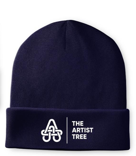 The Artist Tree Navy Beanie