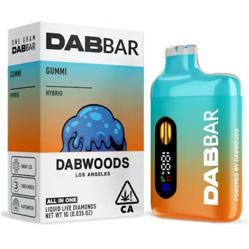 Dabwoods Gummi (H) Dab Bar AIO 1g