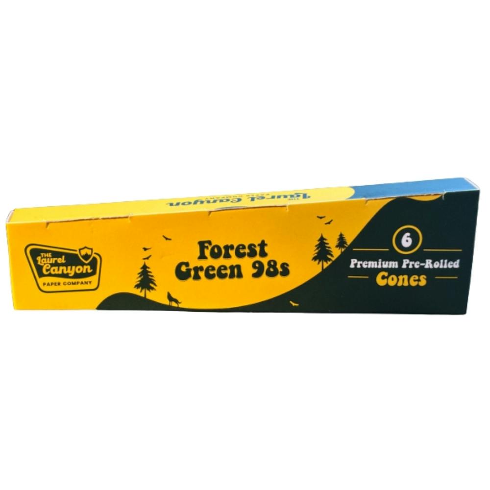 The Laurel Canyon Paper Company Forest Green Cones 6pk