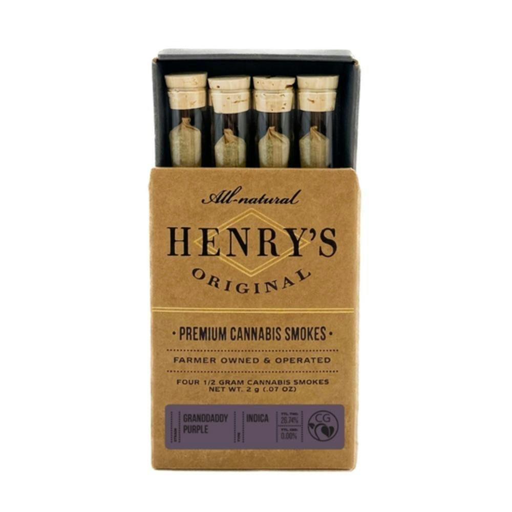 Henry's Cherry AK (H) Preroll 4pk 2g