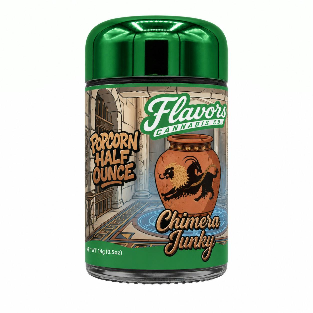 Flavors Cannabis Co - Popcorn Flower - Chimera Junky (H) (14.0g)