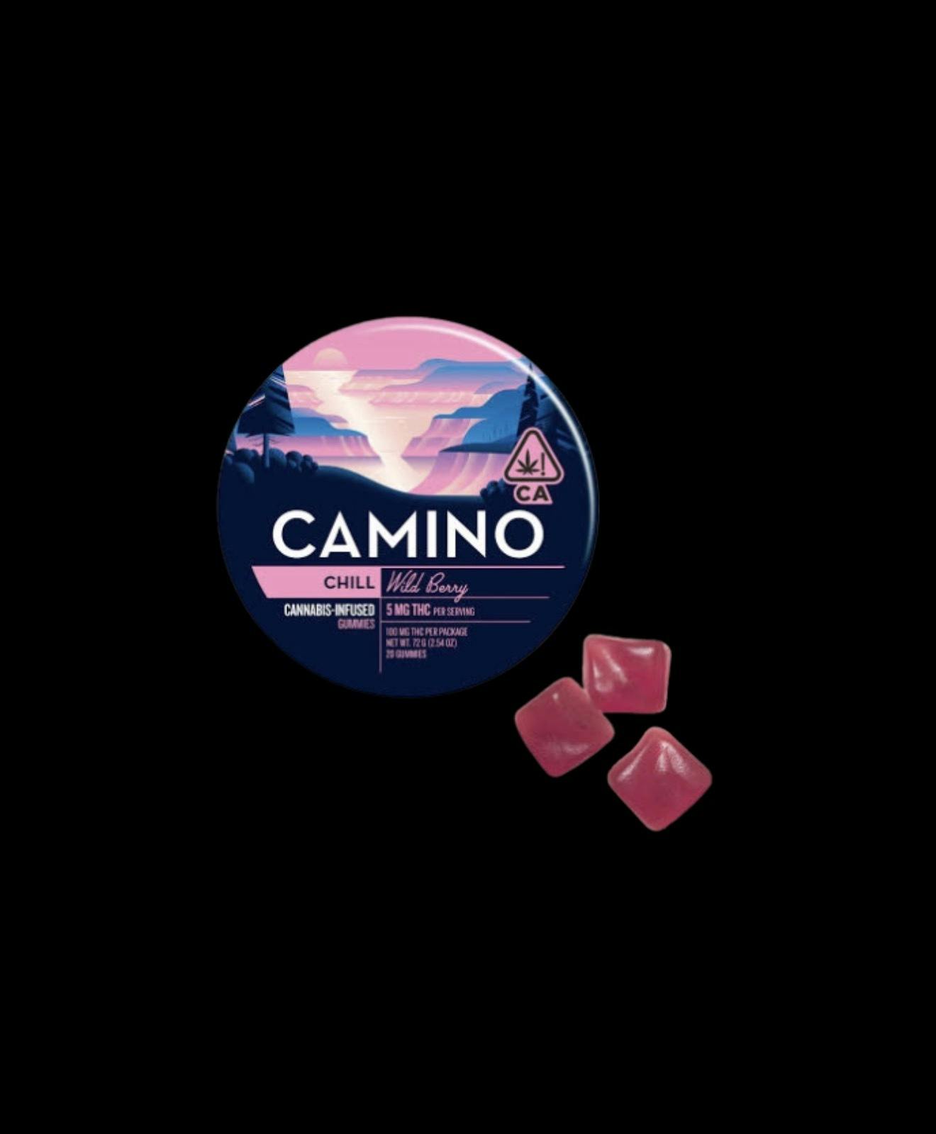 Camino Wild Berry 20mg THC 10 Pack