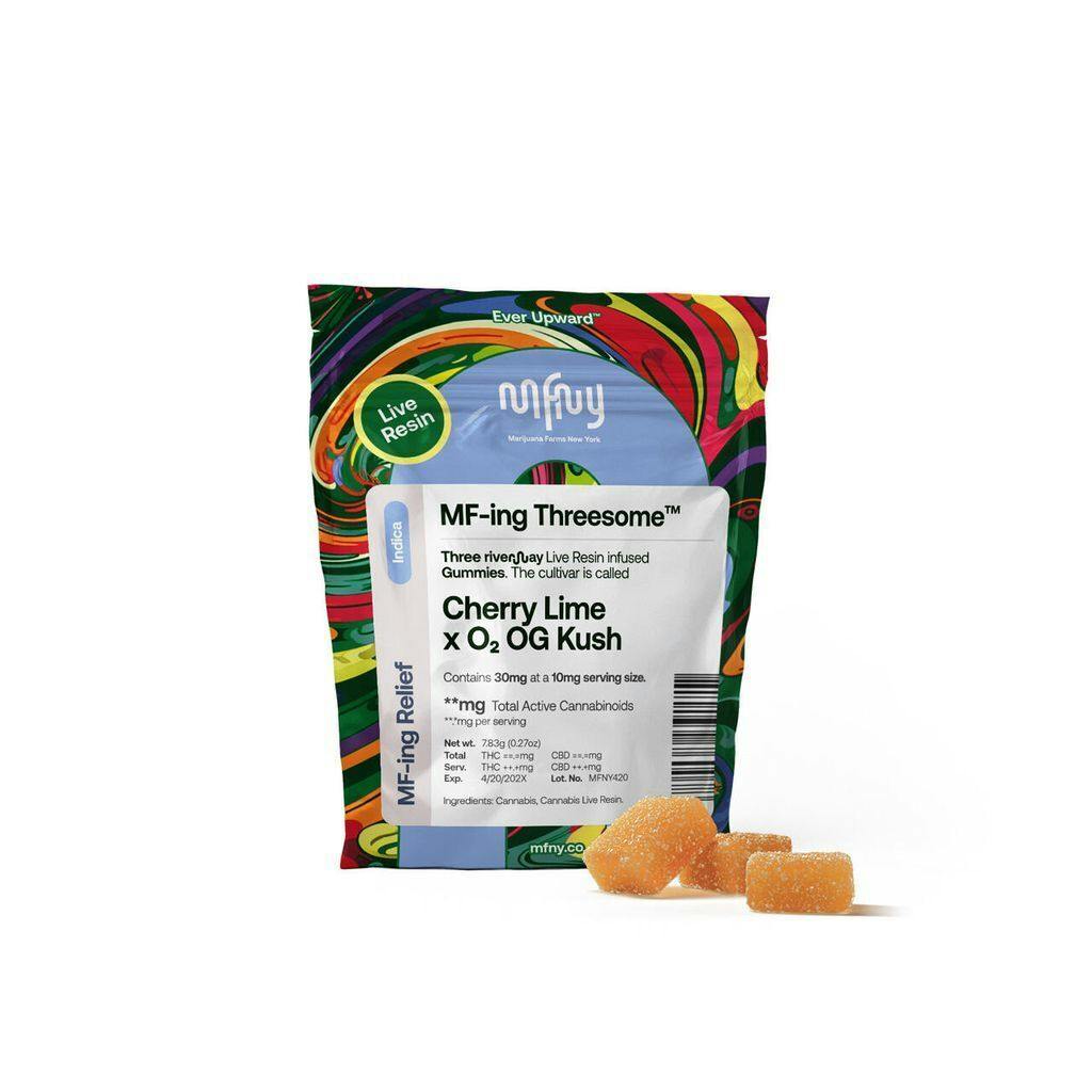 MFNY Sour Fruit Punch x Lemon Sour Dawg Gummies Gel-based 10mg
